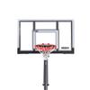 Lifetime 90962 Power Lift Adjustable In-Ground Basketball Hoop with Basketball, 54-Inch, Polycarbonate view 2