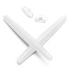 Mryok Replacement Earsocks Nosepiece for Oakley Crosshair 1.0 Sunglass - White view 1