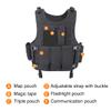 Snacam Tactical Vest Airsoft Painball Vest Outdoor Equipment for Men (Black) view 2