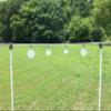 MagnumTarget 3/8 AR500 Steel Shooting Target T-Post Pipe Stands and Hooks for 1" Pipe or 3/4" EMT Conduit - (2 Mounts/4 Hooks) view 4