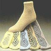 Care-Steps Slipper Socks Adult X-Large Gray Above The Ankle, 80106-1 Pair