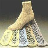 Care-Steps Slipper Socks Adult X-Large Gray Above The Ankle, 80106-1 Pair