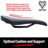 WTB Volt Bike Seat (Saddle) - Comfortable Medium Thickness Padding, Mountain, Gravel & E-Bikes (Cromoly Rail, Narrow) view 3