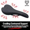 WTB Volt Bike Seat (Saddle) - Comfortable Medium Thickness Padding, Mountain, Gravel & E-Bikes (Cromoly Rail, Narrow) view 4