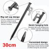 AKOAK Black 12" Tent Stakes with Camping Nails, High Strength Carbon Steel Metal Stakes for Large Tent, Canopy Construction and Fixing, Pack of 2 view 2