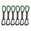 Trango Reaction Quickdraw - Keylock Sport Climbing Draw with Thick Dogbone for Gym & Outdoor Rock Climbing, Easy Clipping, 12cm 6 Pack view 1
