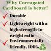 Hunter Corn Hole Outdoor Game - Bean Bag Toss Game, Tailgate Toss Game, Cornhole Game , 100% Recyclable CORRUGATED CARDBOARD, Lightweight Durable & Portable, Will Not Fade, Easy to Take Tailgating view 4