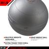 JFIT Slam Ball, Silver, 20 LB view 3