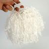 8 Colors 2pcs Cheerleading Poms, PE Cheer Poms Cheerleading Kit Accessories Special for Kindergarten Children s Activities Cheerleading Kit Finger Ring (White) view 2