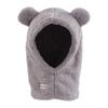 Baby Girls Winter Hat Boys Warm Scarf Hat Kids Thick Earflap Hood Cap with Ear 6M-7T (Gray, M) view 1
