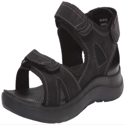 Nunn Bush Men's Rio Vista 3 Strap River Sandal Water Shoe, Black,9 M US