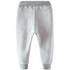 GLEAMING GRAIN Toddler Boys Jogger Pants 3T Boys Joggers Drawstring Elastic Waist Cotton Casual 3T Sweatpants Solid Gray 3T view 2