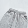 GLEAMING GRAIN Toddler Boys Jogger Pants 3T Boys Joggers Drawstring Elastic Waist Cotton Casual 3T Sweatpants Solid Gray 3T view 3