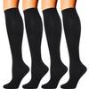 Double Couple 4 Pairs Compression Socks for Men and Women Compression Stockings view 1