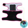 EULANT Adjustable Soft Elbow Pads and Knee Pads for Kids, Child Protective Pad Sets for Bicycle Roller Skating Basketball Football Volleyball Dancing Kneeling,Rose M view 2