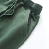 GLEAMING GRAIN Toddler Boys Jogger Pants 4T Boys Joggers Drawstring Elastic Waist Cotton Casual Sweatpants Solid Green view 3