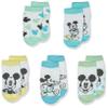 Disney Baby Boys Mickey Mouse 5 Pack Shorty Socks view 1