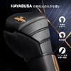 Hayabusa T3 Boxing Gloves for Men and Women Wrist and Knuckle Protection, Dual-X Hook and Loop Closure, Splinted Wrist Support, 5 Layer Foam Knuckle Padding - Black/Gold, 10 oz view 2