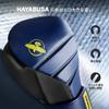 Hayabusa T3 Boxing Gloves for Men and Women Wrist and Knuckle Protection, Dual-X Hook and Loop Closure, Splinted Wrist Support, 5 Layer Foam Knuckle Padding - Navy/Yellow, 10 oz view 2