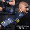 Hayabusa T3 Boxing Gloves for Men and Women Wrist and Knuckle Protection, Dual-X Hook and Loop Closure, Splinted Wrist Support, 5 Layer Foam Knuckle Padding - Navy/Yellow, 10 oz view 4