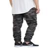 AIRNINE Men's Premium Twill Drop Crotch Jogger Pants S-5XL (Black Camo, 4X-Large) view 3