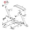 Icon Health & Fitness, Inc. Left Handrail Assembly 347723 Works with Proform Treadmill view 2