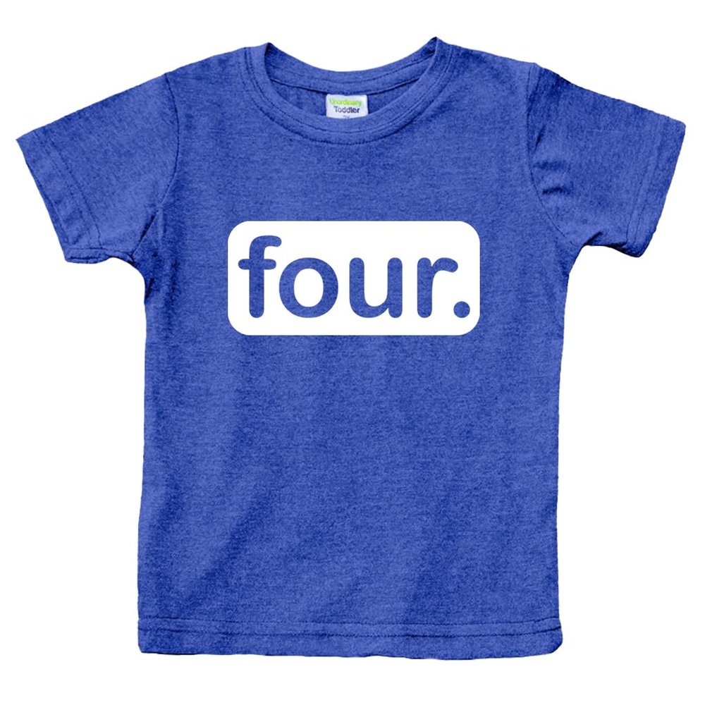 4th Birthday Shirt boy Gifts for 4 Year Old Boys Shirts Toddler Tshirt Fourth (Charcoal Blue, 5 Years)