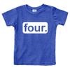 4th Birthday Shirt boy Gifts for 4 Year Old Boys Shirts Toddler Tshirt Fourth (Charcoal Blue, 5 Years) view 1
