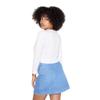 American Apparel womens Cotton Spandex Julliard Long Sleeve Top Shirt, White, Medium US view 4