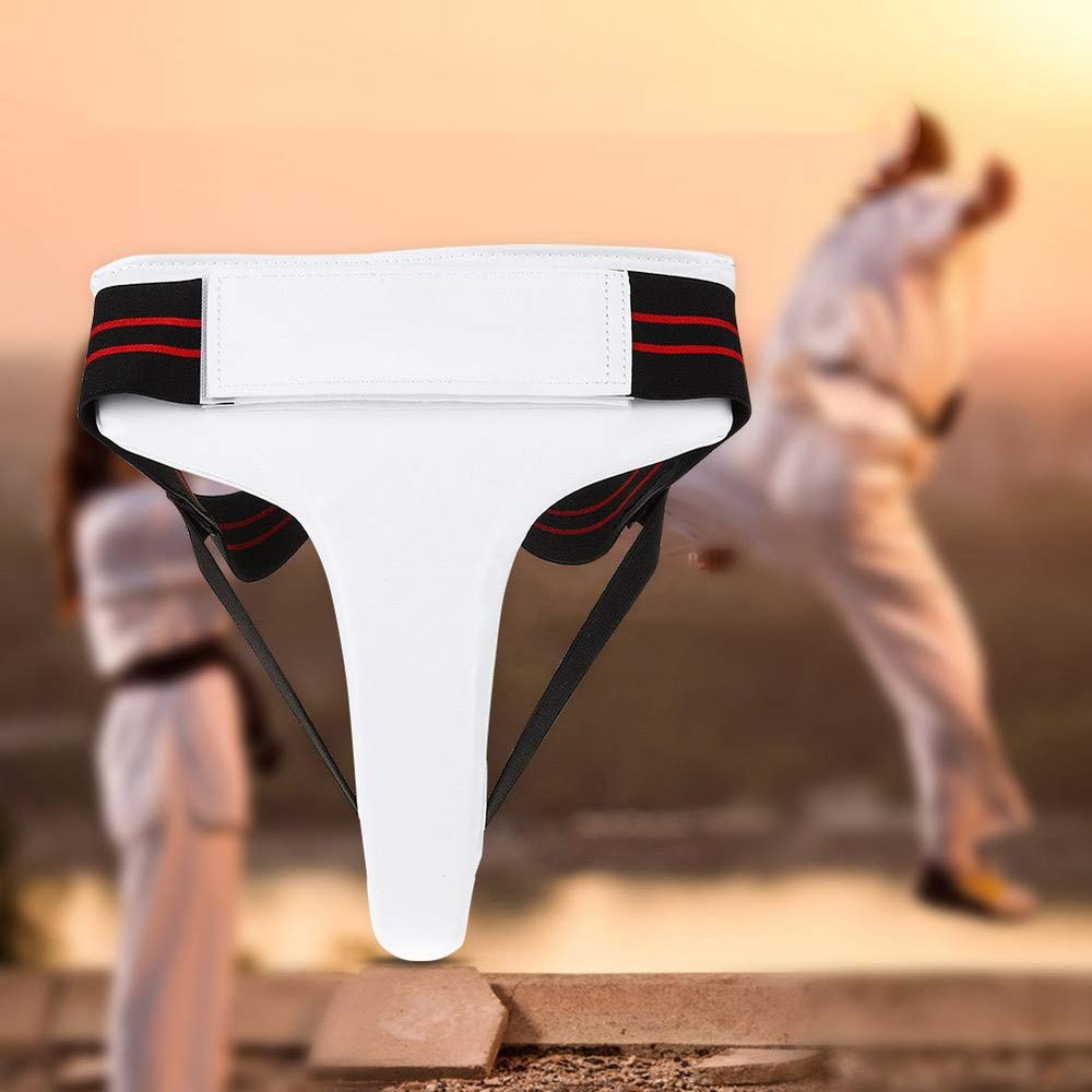 Antilog Women Groin Guard Women Taekwondo Groin Guard Boxing Karate Jockstrap Crotch Protector(M)