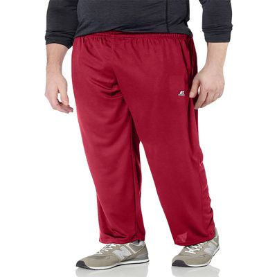 Russell Athletic Men's Big Tall Dri-Power Pant, Burgundy XLT
