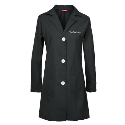 TAILOR'S Personalized Customizable Embroidered Women's Lab Coat