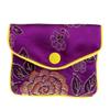 Youngy Jewelry Storage Bags Silk Chinese Tradition Pouch Purse Gifts Jewels Organizer - Blue view 2