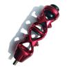 Archery Bow Stabilizer 5 inch Shock Absorber Bow Handle Dampers Silencers for Compound Bow Hunting Target (Red) view 3