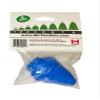 BirTee Golf Tees - PRO Speed Version with Enhanced Durability - 8 Pack. Indoor Golf Tees/Golf Simulator Tees/Winter Golf Tees. (Blue) view 2