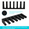 RUSFOL Solid ABS 6X Standard PMAG Wall Mount, Mag Holder, Home Magazine Storage Rack, 1 Pack view 2