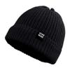JANGANNSA Simple Knitted Baby Beanie Hip-Hop Boys Winter Hat Toddler Kids Bonnet for Girls 0-5Y (Black,L) view 1