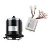 TDPRO 24V 500W Brushed Speed Motor and Controller for Electric Scooter Go Kart Bicycle E Bike Tricycle Moped view 1