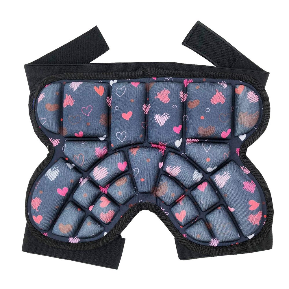 Natuway Kids Butt Pad for Skating Ski Snowboarding Roller Skate, Kids Hip Protector, Thickened Ski Butt Pad Padded Shorts for Winter Sports