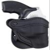 1791 GUNLEATHER J-Frame Revolver Paddle Holster - OWB CCW Leather Gun Holster for Belts - Right Handed - Fits All J-Frame Revolvers Including S&W and Ruger LCR not Taurus view 1