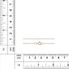 14Kt Rose Gold Filled 1.4x1mm 16 Inch Flat Cable Neck Chain with Clasp - 1pc (6820)/1 view 2