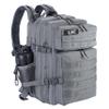 LHI Military Tactical Backpack for Men and Women 45L Army 3 Days Assault Pack Bag Large Rucksack with Molle System - Grey view 1