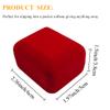 GBYAN Velvet Ring Box with LED Light Jewelry Display Gift Box for Proposal,Engagement, Wedding view 2