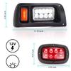 9.99WORLD MALL Club Car DS Golf Cart 12V Headlight & Tail Light Kit with Turn Signals & Brake Lights, Fits Gas & Electric Models view 3