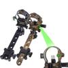 SHARROW 5 Pin Bow Sight Archery Compound Bow Sight Aluminum Alloy Bow Sights Compound Bow 0.019 Optical Fiber Retinal Sight Accessories Hunting (camo) view 1