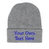 Love Sketches Custom Embroidered Beanie Men Women Unisex Plain Cuffed Knit Skull Cap Hat (DkHeather) view 1