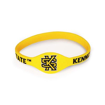 Fan Frenzy Gifts Silicone Bracelet Officially Licensed College Silicone Bracelets | NCAA College Football Bracelets | University Team Jewelry, (Kennesaw State University)
