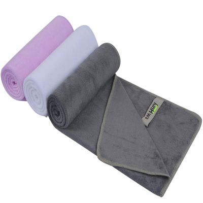 KinHwa Absorbent Workout Towels for Gym Soft Gym Towels for Sweat Microfiber Sports Towel Perfect Size for Workouts, Hot Yoga, Running, Biking or Camping 16inch x 31inch 3 Pack