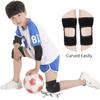 EULANT Volleyaball Knee Pads for Kids, Soft Breathable Children Kneepads with Thick Sponge, Protective Knee Pads for Football Volleyball Dance Skating Basketball Wrestling Running Cycling, Rose M view 4