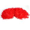 8 Colors 2pcs Cheerleading Poms, PE Cheer Poms Cheerleading Kit Accessories Special for Kindergarten Children s Activities Cheerleading Kit Finger Ring (Red) view 1